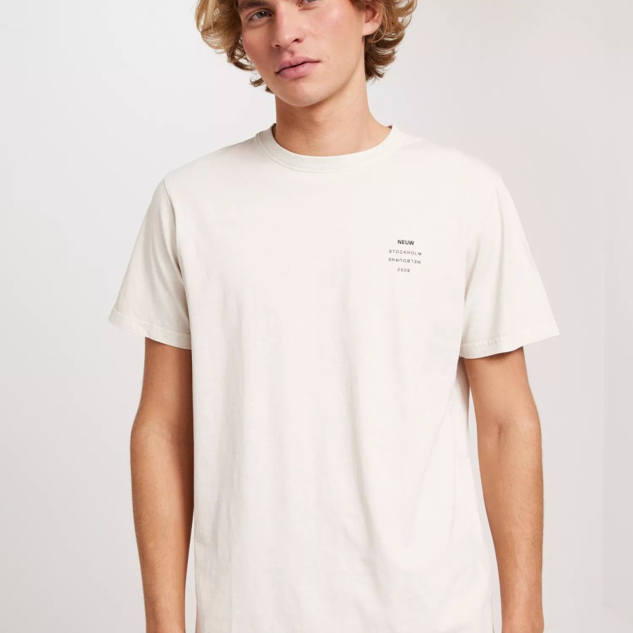 Toj Neuw | Organic Neuw Band Tee Light Sand