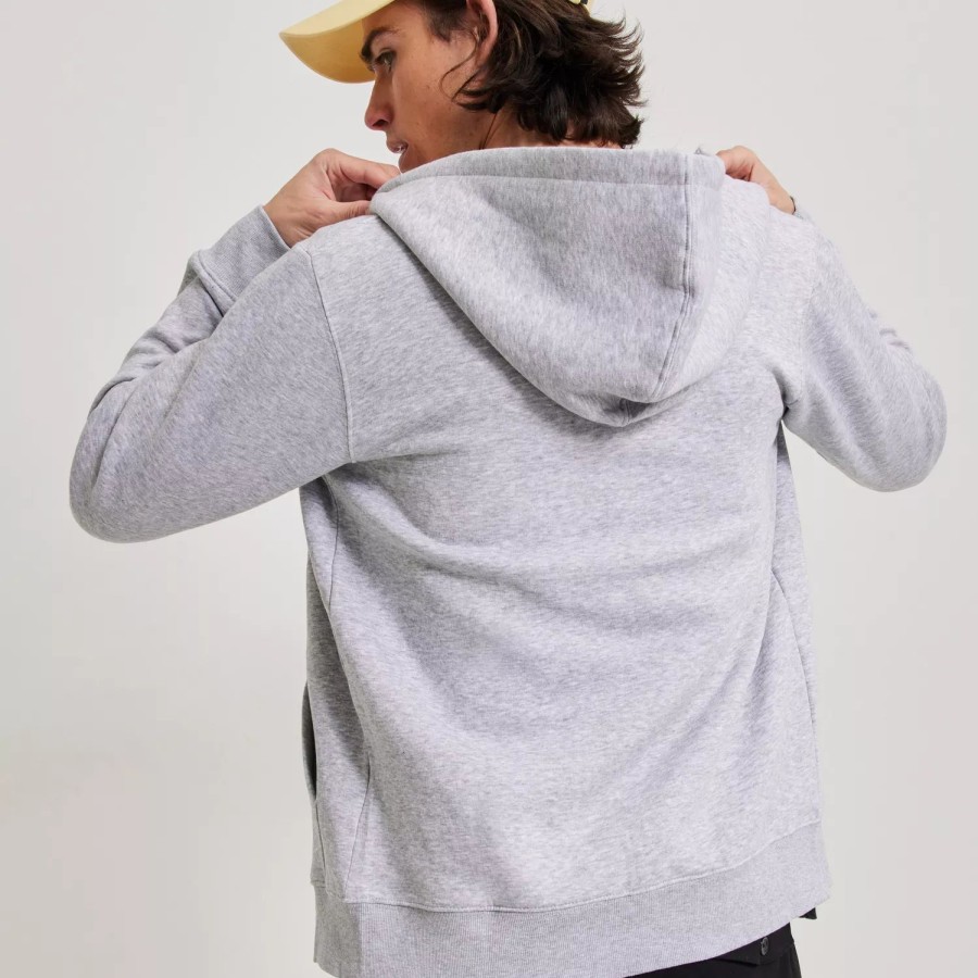 Toj Jack & Jones | Jjestar Basic Sweat Zip Hood Noos Light Grey Melange