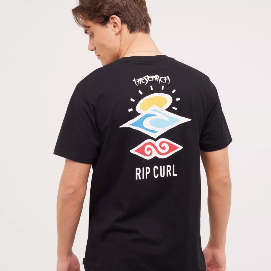 Toj Ripcurl | Search Icon Tee Black