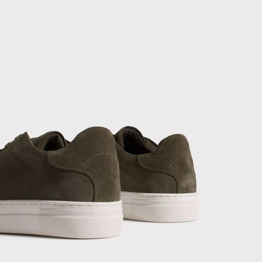 Sko Selected Homme | Slhdavid Chunky Suede Sneaker Rosin