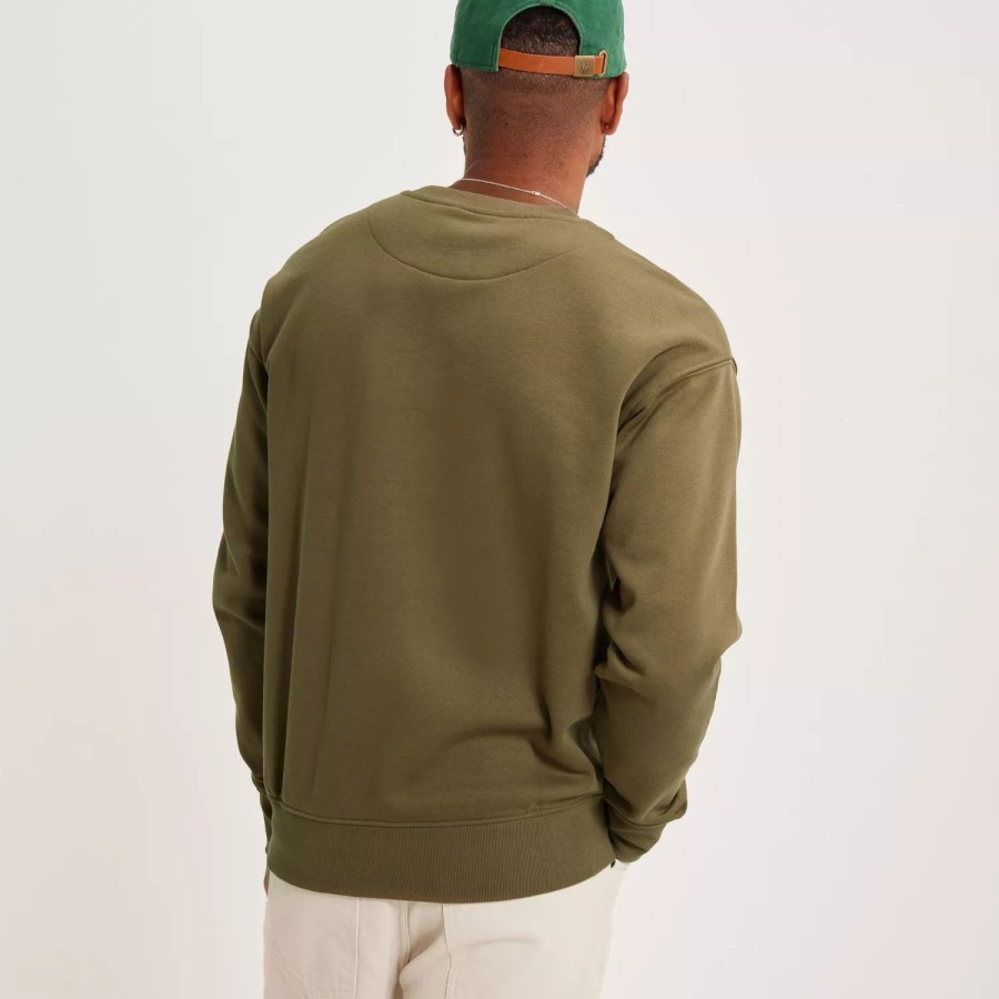 Toj Solid | Sdlenz Crew Sw Brown