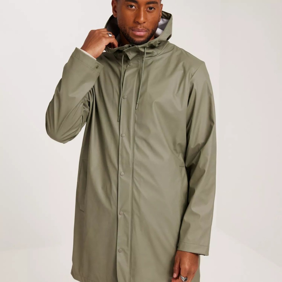 Toj Selected Homme | Slhmagnus Rain Jkt Vetiver