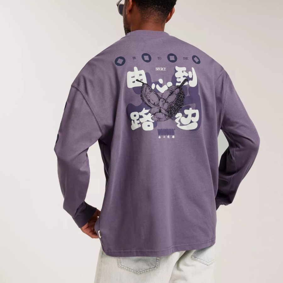 Toj Woodbird | Wbjoes Durian L/S Tee Purple