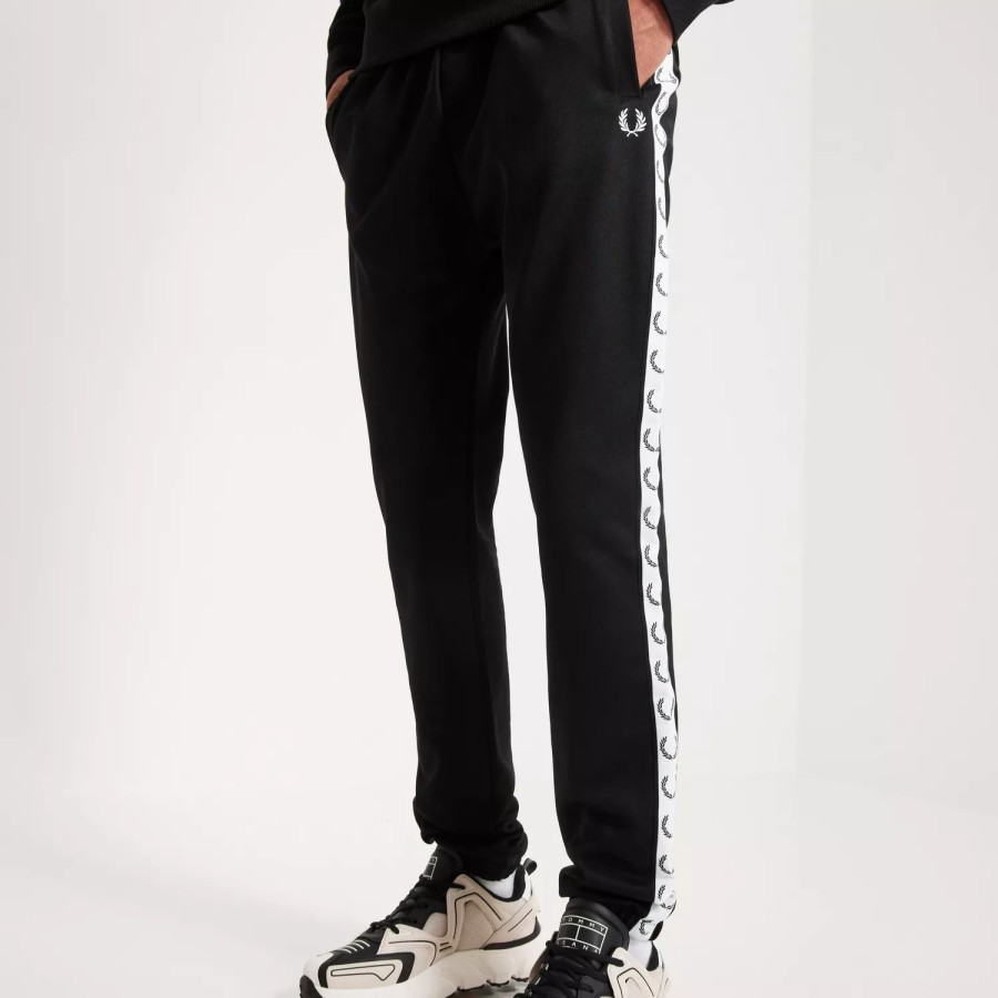 Toj Fred Perry | Taped Track Pant Black