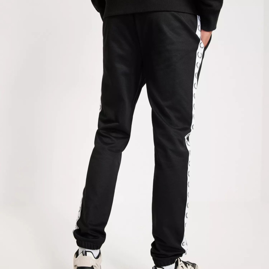 Toj Fred Perry | Taped Track Pant Black