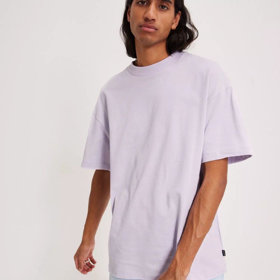 Toj Jack & Jones | Jprblakam Clean Ss Tee Crew Neck No Evening Haze Loose Fit