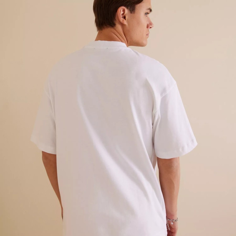 Toj Jack & Jones | Jprblakam Clean Ss Tee Crew Neck No White Loose Fit