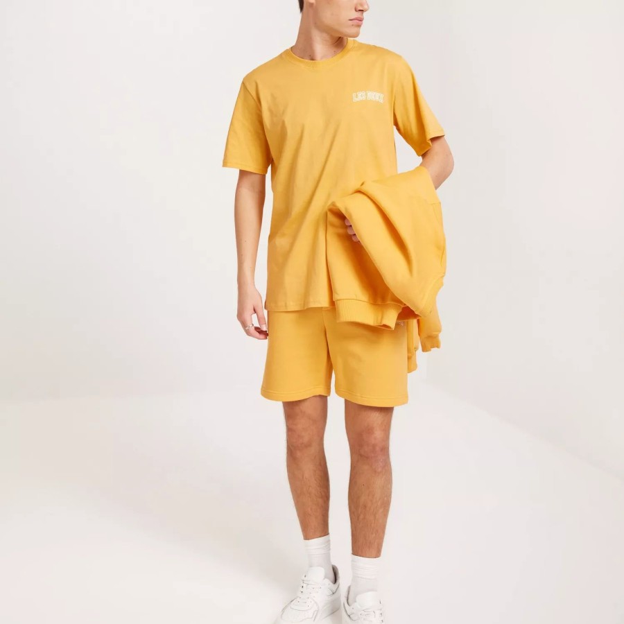 Toj Les Deux | Blake Sweatshorts White/Yellow