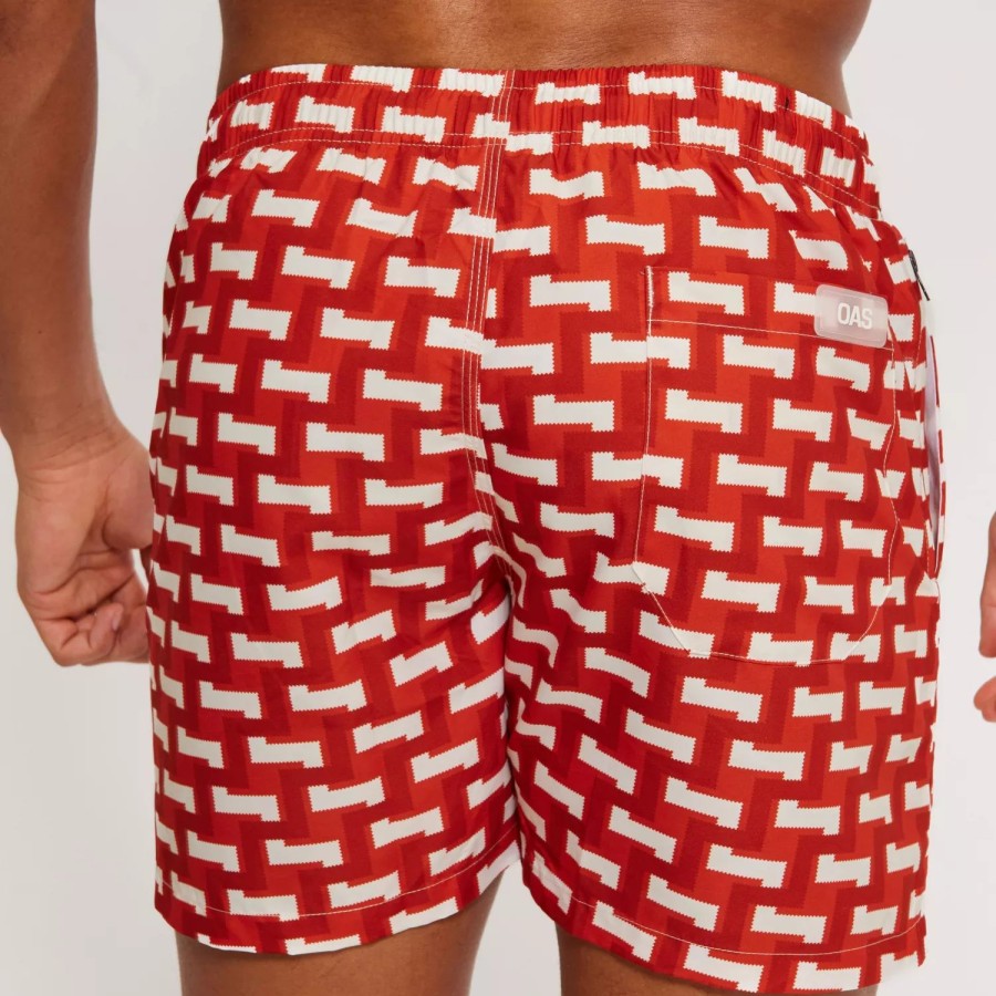 Toj OAS | Swim Shorts Red