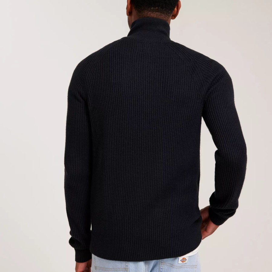 Toj Jack & Jones | Jjpannel Knit Zip Cardigan Aw23 Navy Blazer