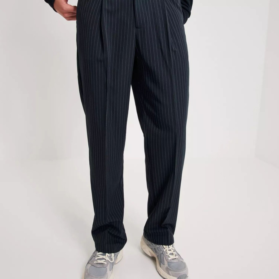 Toj Jack & Jones | Jpstbill Peche Hik Navy Blazer Pinstripe