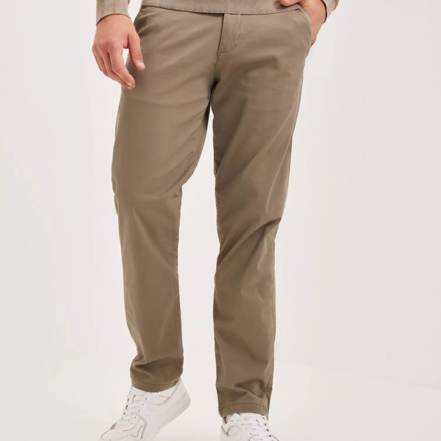 Toj Selected Homme | Slh196-Straight-New Miles Flex Pant Greige