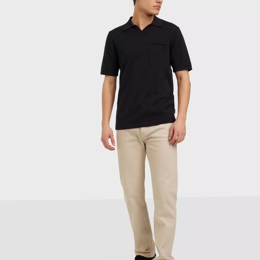 Toj Only & Sons | Onsace 12 Slub Ss Polo Knit Dark Navy