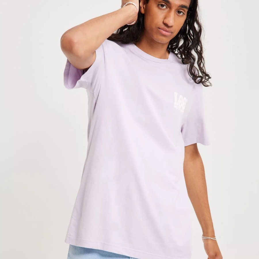 Toj Lee Jeans | Ss Pastel Graphic Tee Lilac