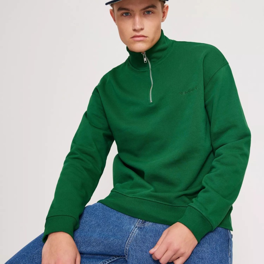 Toj Woodbird | Lass Blain Zip Sweat Green