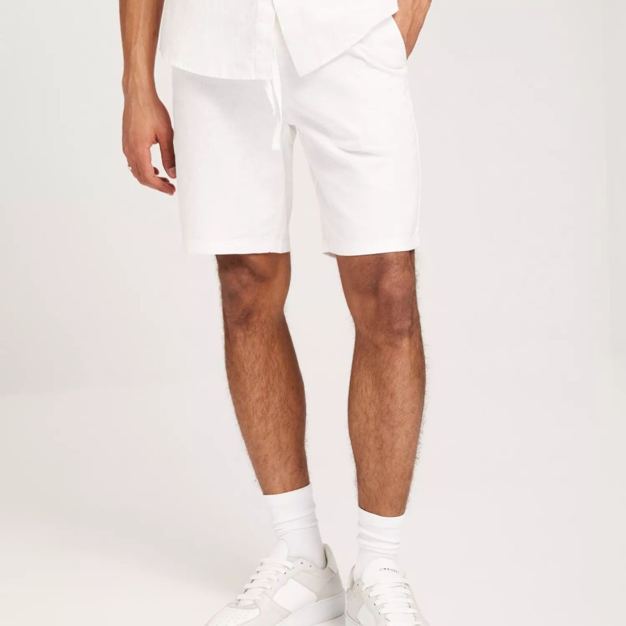 Toj Only & Sons | Onslinus 0007 Cot Lin Shorts Noos Bright White