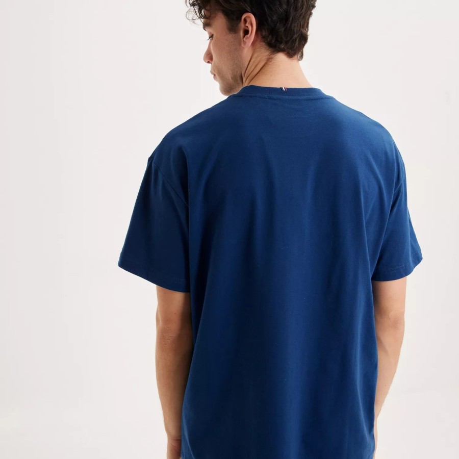 Toj Les Deux | Diego T-Shirt Blue/White