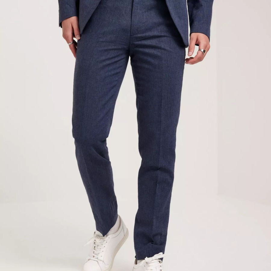 Toj Jack & Jones | Jprriviera Linen Trouser Slim Fit S Navy Blazer Slim Fit