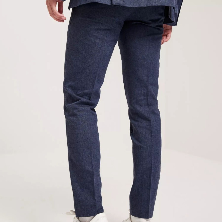 Toj Jack & Jones | Jprriviera Linen Trouser Slim Fit S Navy Blazer Slim Fit