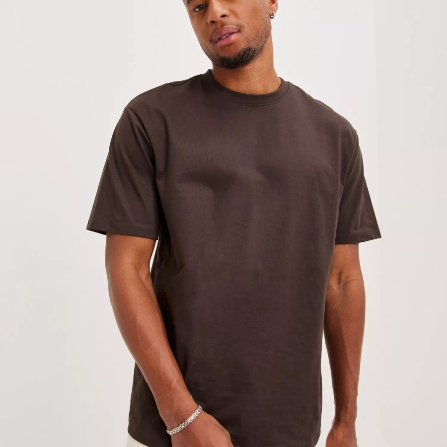 Toj Only & Sons | Onsfred Life Rlx Ss Tee Noos Seal Brown