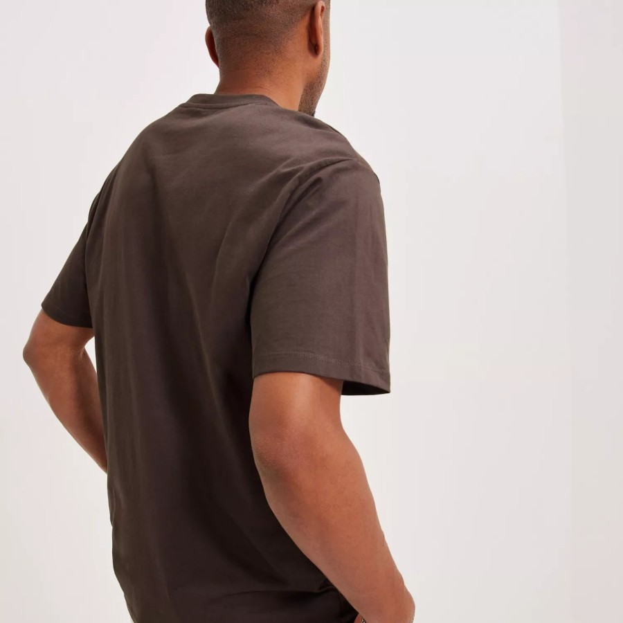 Toj Only & Sons | Onsfred Life Rlx Ss Tee Noos Seal Brown