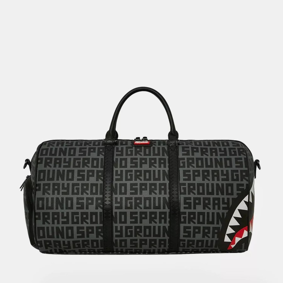 Accessories Sprayground | Split Infinity Check Large Duffle Black