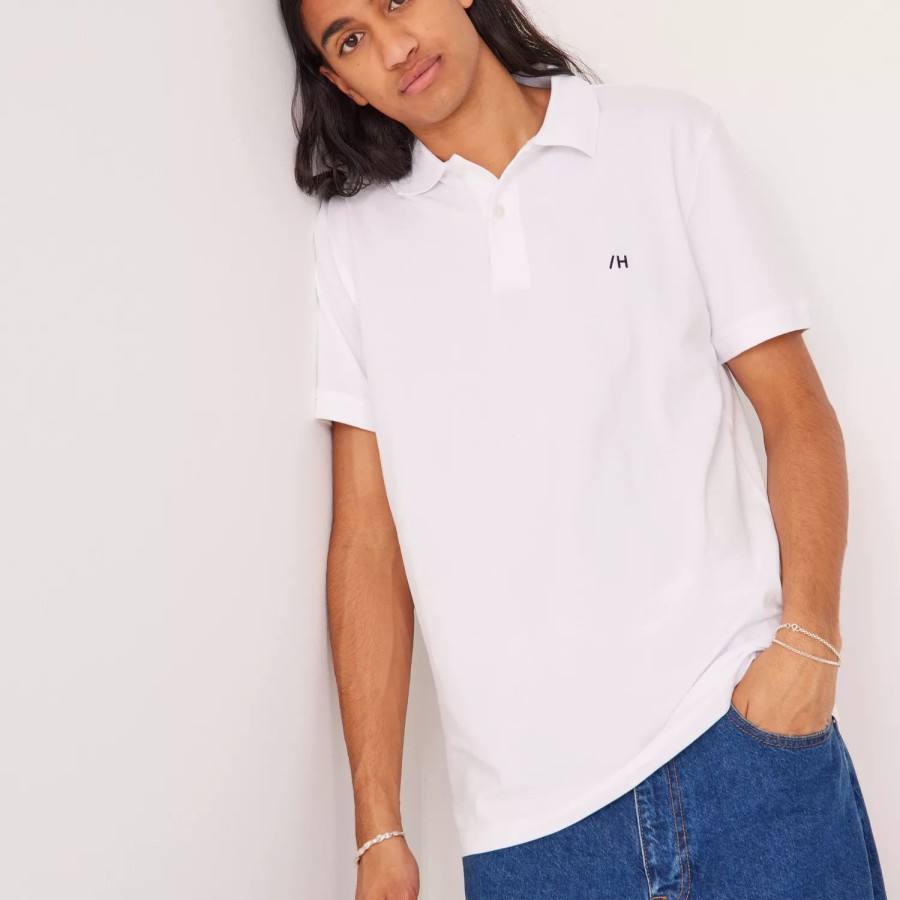 Toj Selected Homme | Slhaze Ss Polo W Noos Bright White