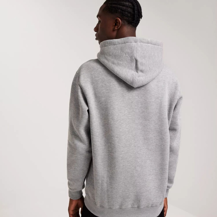 Toj Mads N酶rgaard | Standard Hoodie Logo Sweat Grey Melange