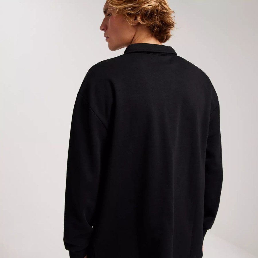 Toj Woodbird | Wbdom Half-Zip Sweat Black