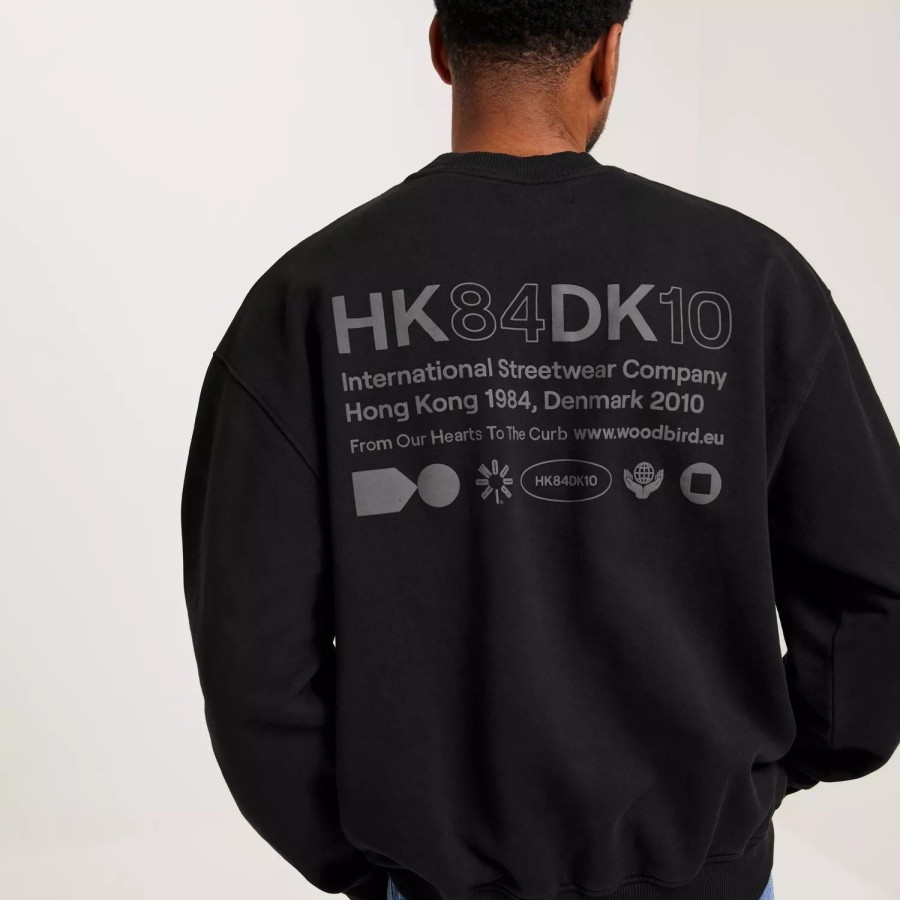 Toj Woodbird | Wbcope Hkdk Crew Black