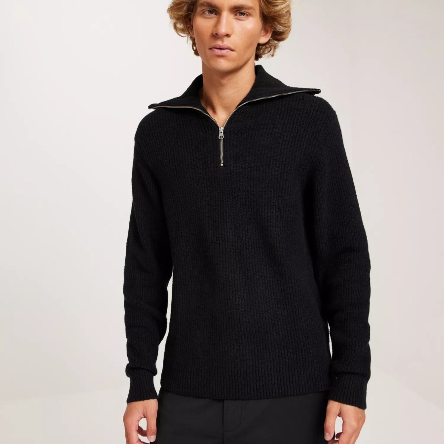 Toj Sams酶e Sams酶e | Alts Half Zip 13068 Black