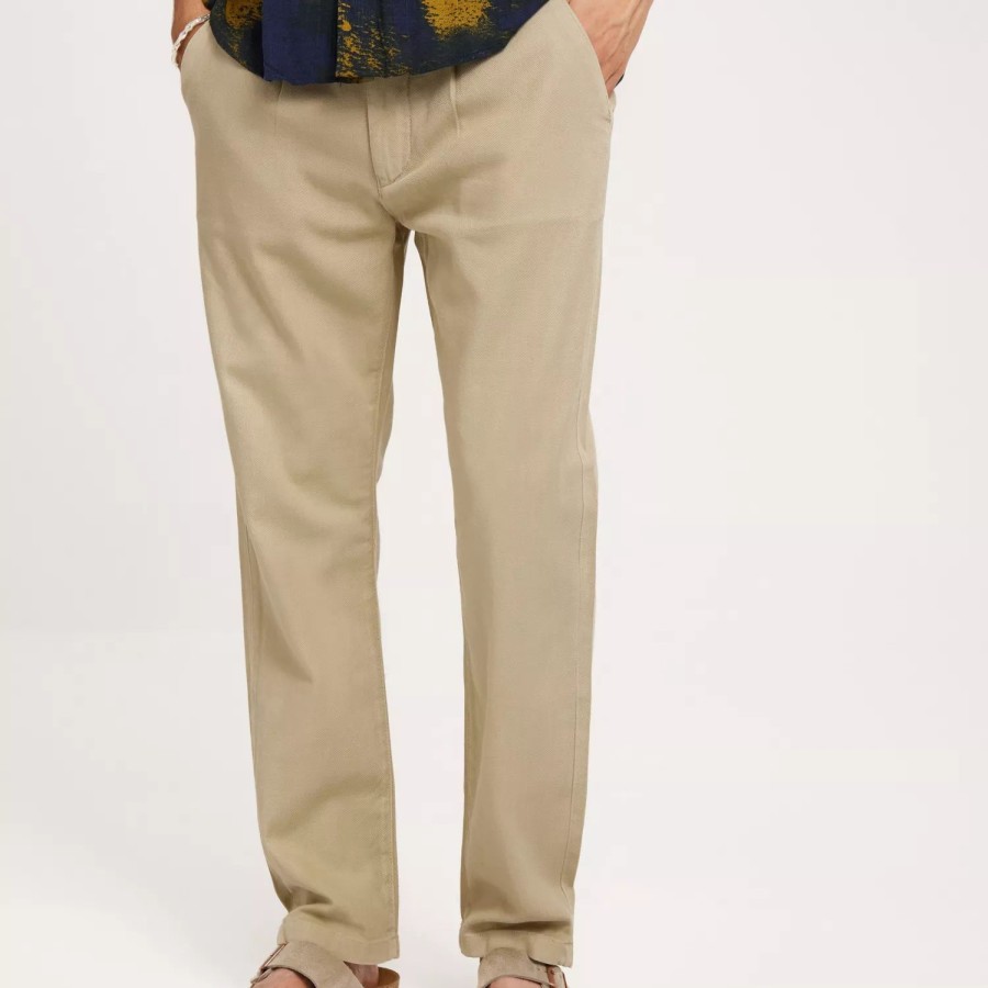 Toj Selected Homme | Slhstraight-Jax 196 Pant W Oatmeal