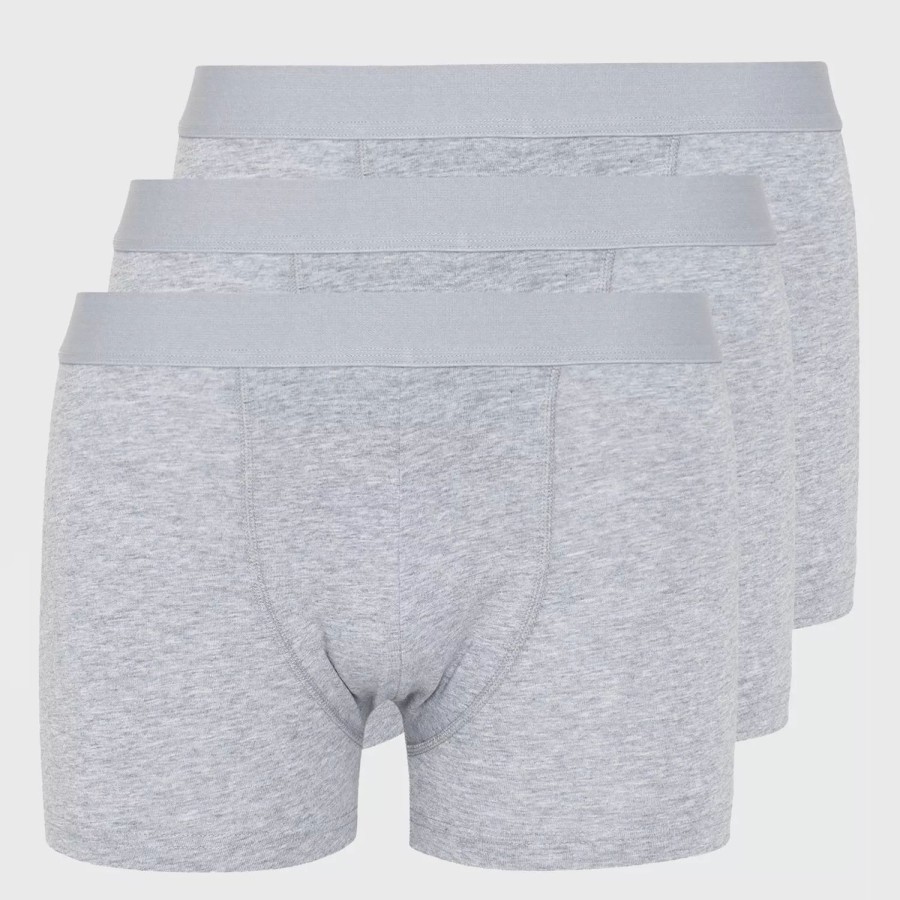 Toj Bread & Boxers | 3-Pack Boxer Brief Grey Melange