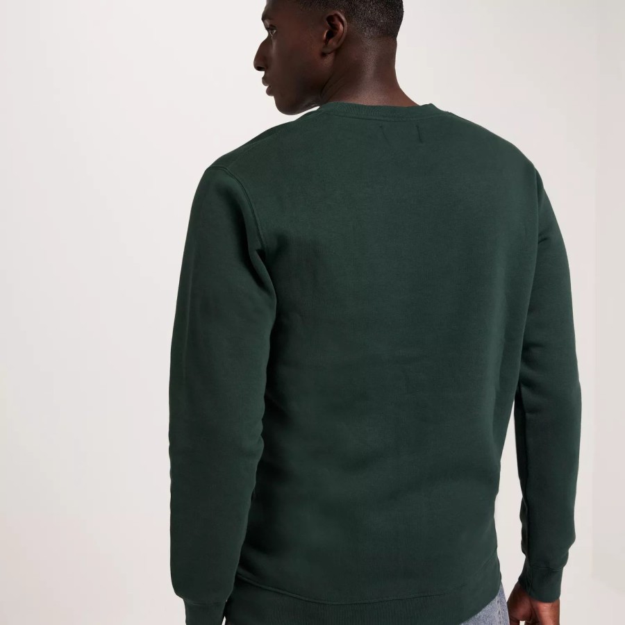 Toj Mads N酶rgaard | Standard Crew Logo Sweat Spruce