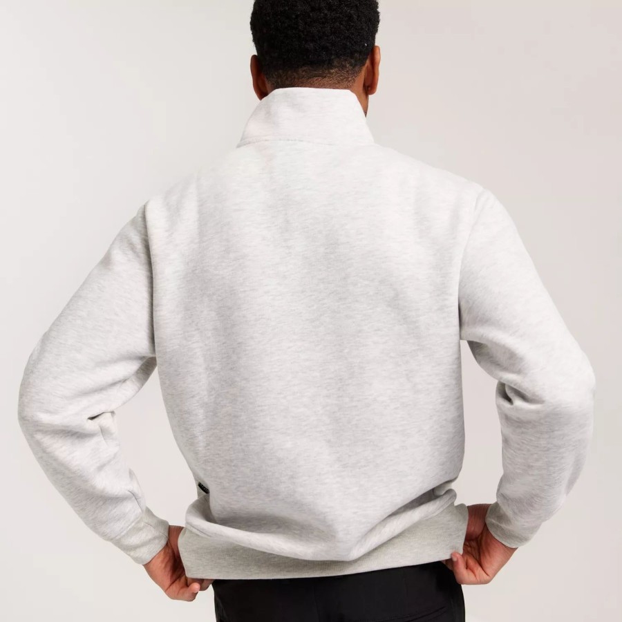 Toj NICCE | Est.13 1/4 Zip Sweat Oatmeal