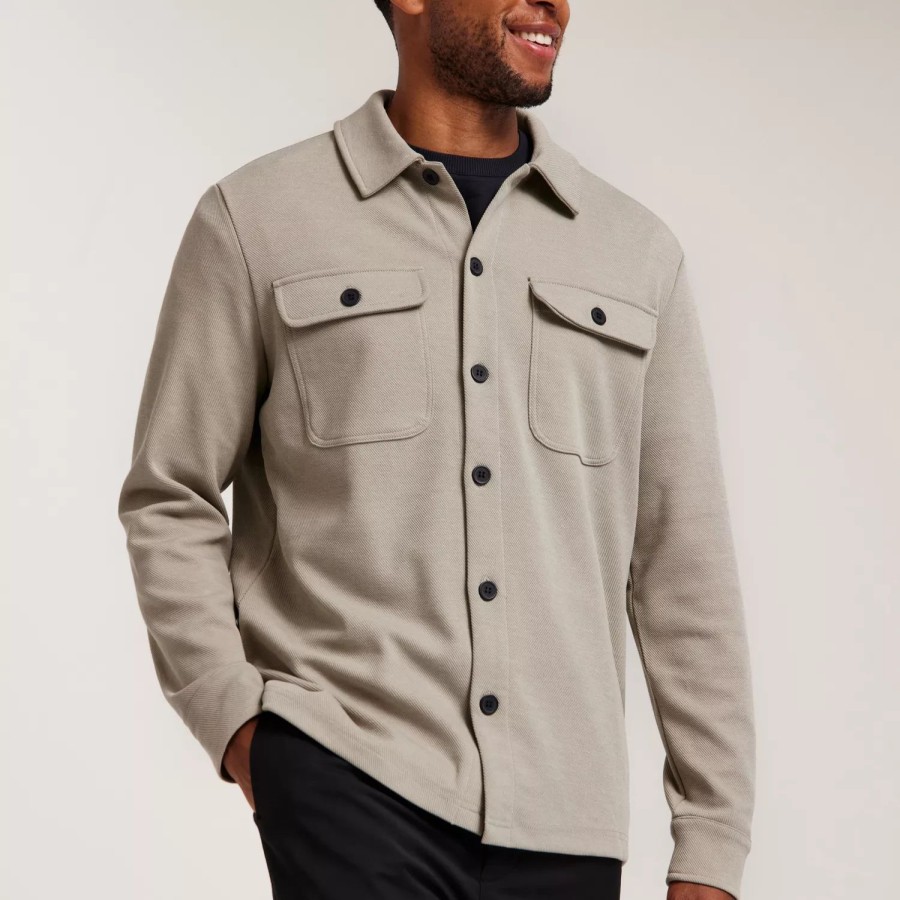 Toj Only & Sons | Onsnewkodyl Overshirt Sweat Noos Vintage Khaki Melange