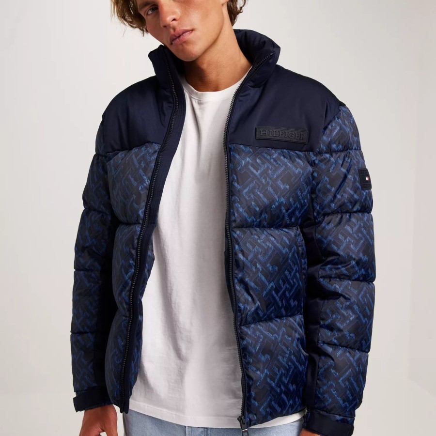 Toj Tommy Hilfiger | New York Monogram Prt Puffer Jkt Monogram Allover Navy