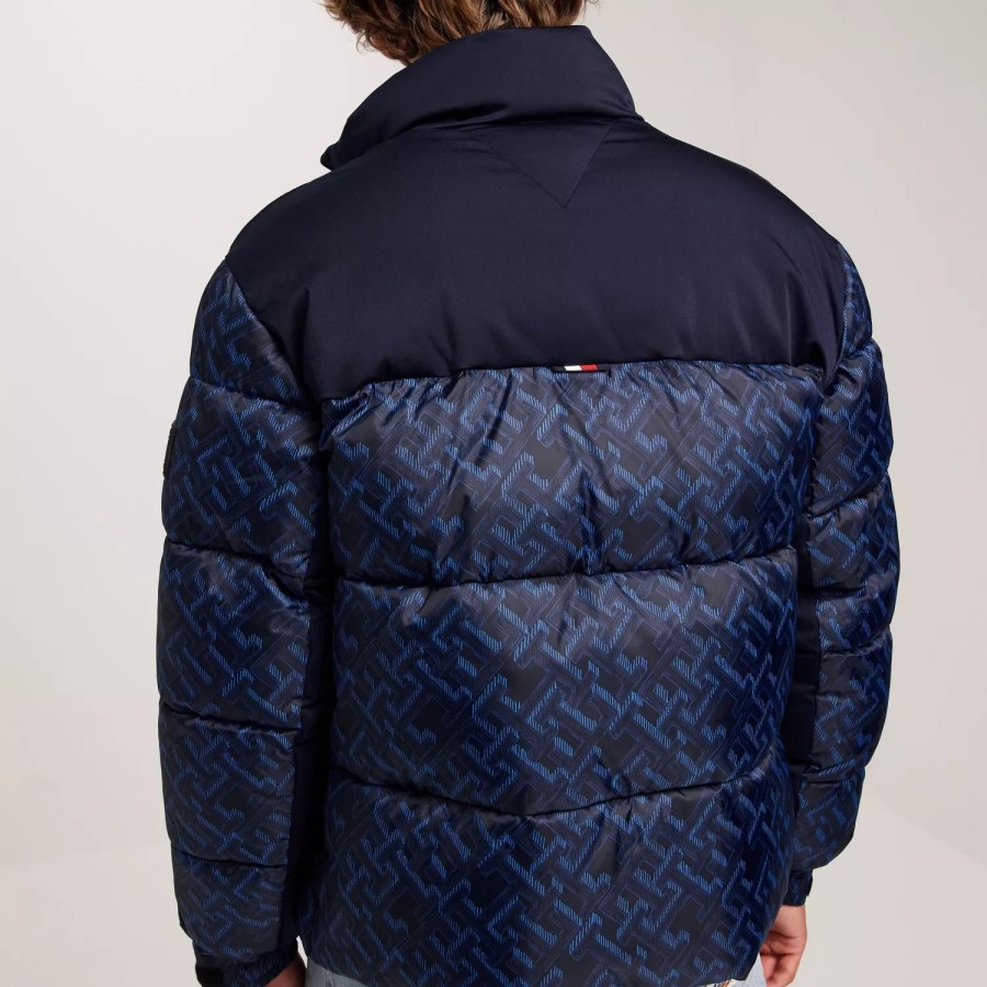 Toj Tommy Hilfiger | New York Monogram Prt Puffer Jkt Monogram Allover Navy