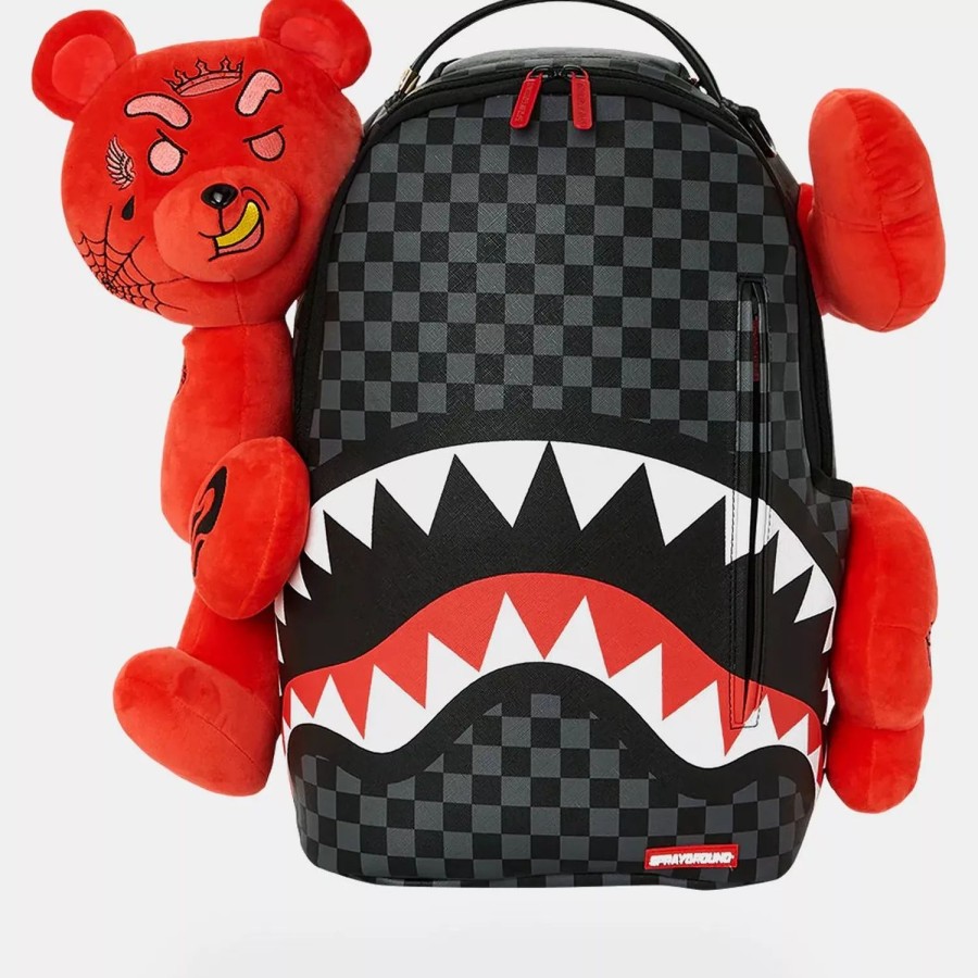 Accessories Sprayground | Diablo Bearhug Bear Backpack Black