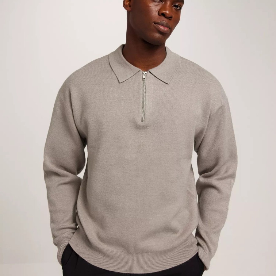 Toj Jack & Jones | Jorray Knit Ls Polo Atmosphere