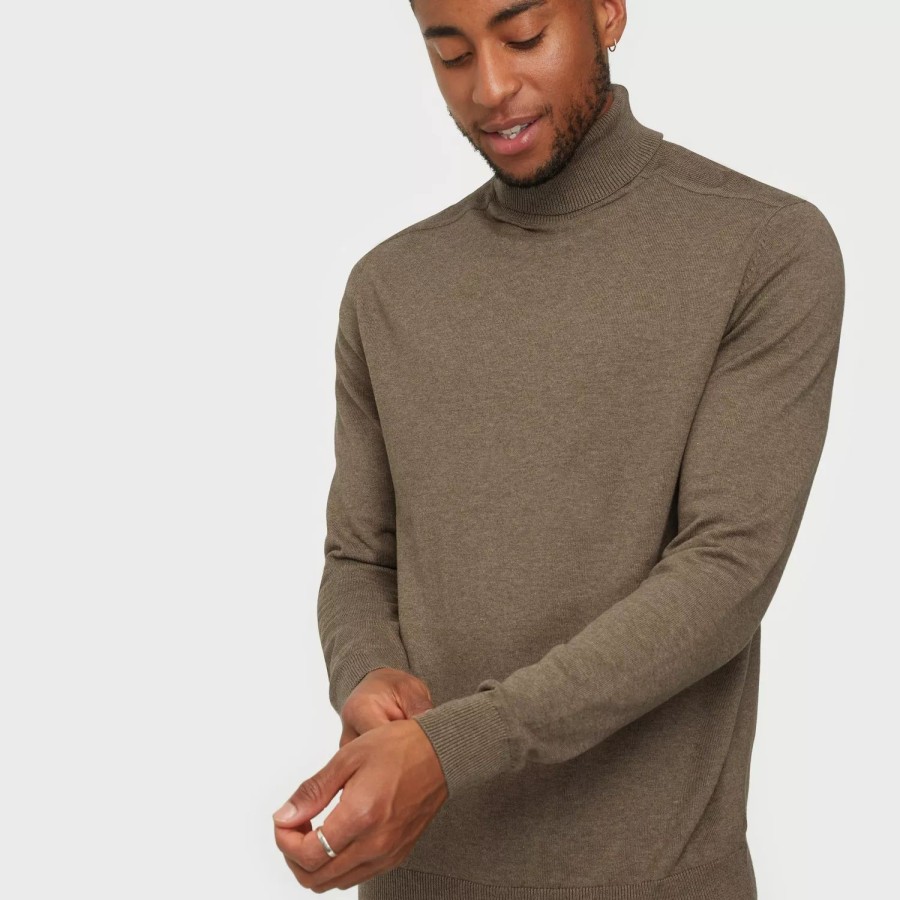 Toj Selected Homme | Slhberg Roll Neck B Noos Teak