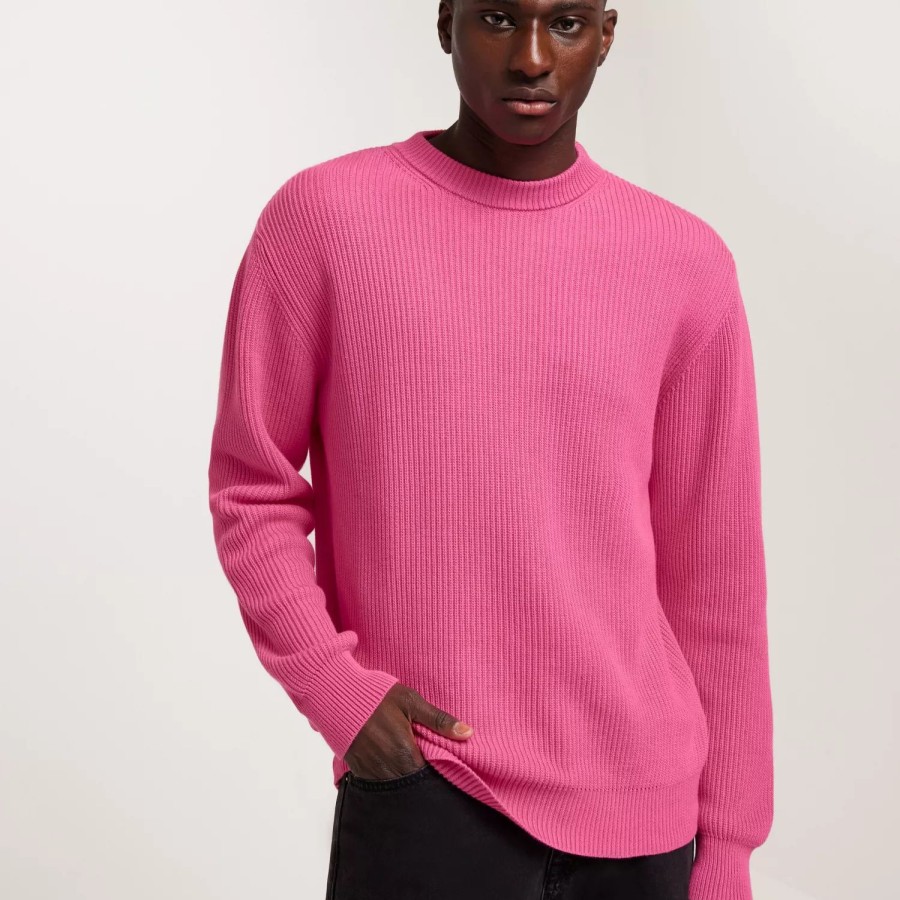 Toj GARMENT PROJECT | Round Neck Knit Pink