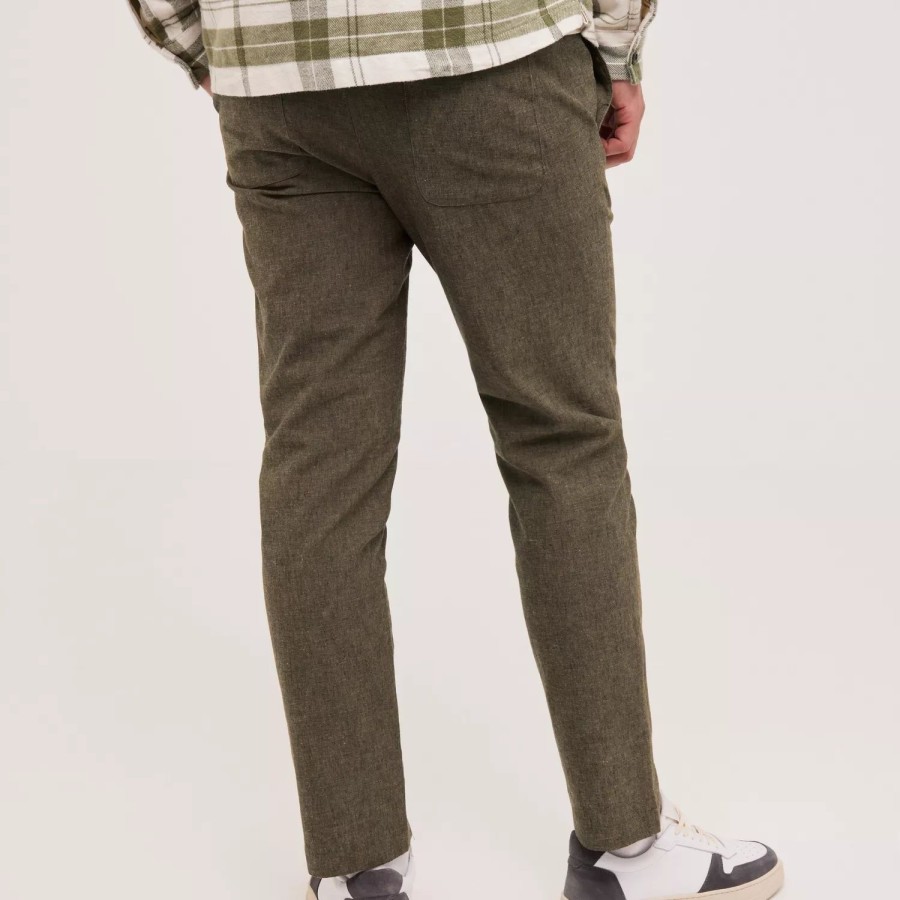 Toj Jack & Jones | Jprlinen David String Trouser Olive Night Slim Fit