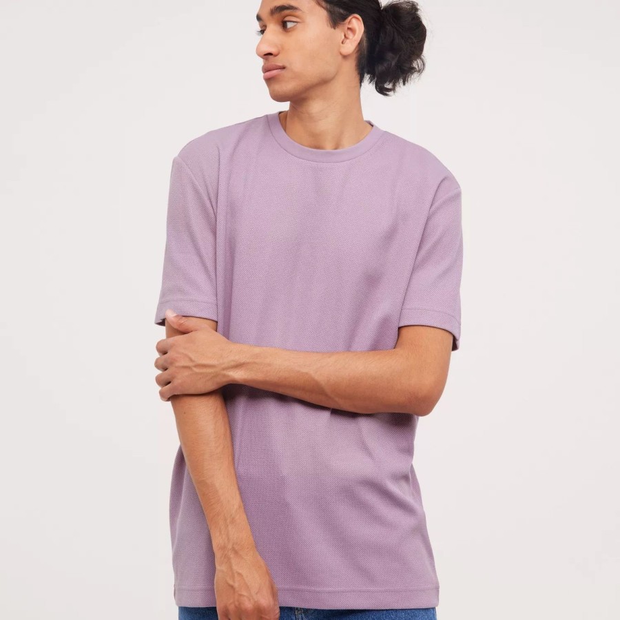 Toj Selected Homme | Slhrelaxeshan Ss O-Neck Tee B Elderberry