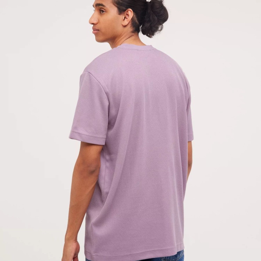 Toj Selected Homme | Slhrelaxeshan Ss O-Neck Tee B Elderberry