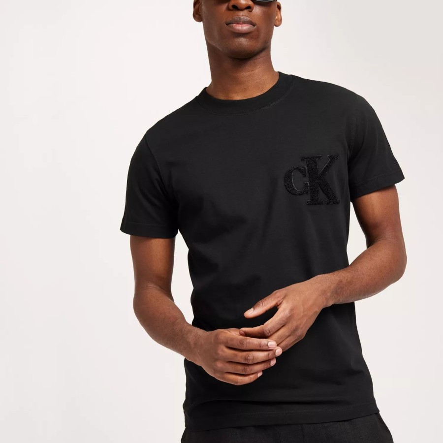 Toj Calvin Klein Jeans | Ck Chenille Tee Ck Black