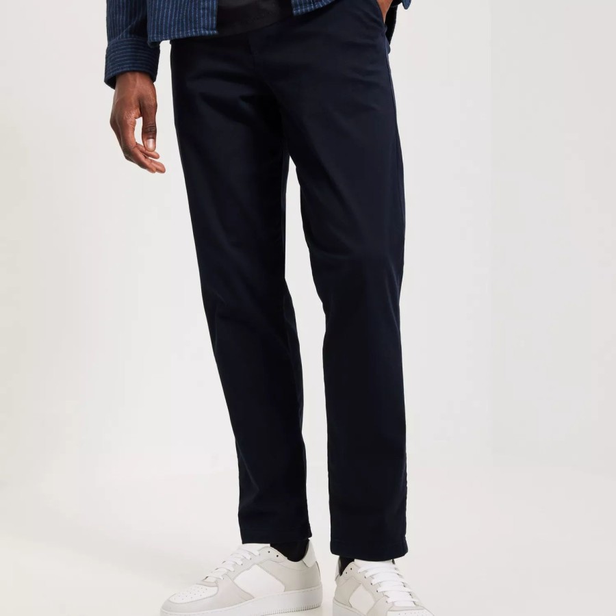 Toj Selected Homme | Slh196-Straight-New Miles Flex Pant Dark Sapphire