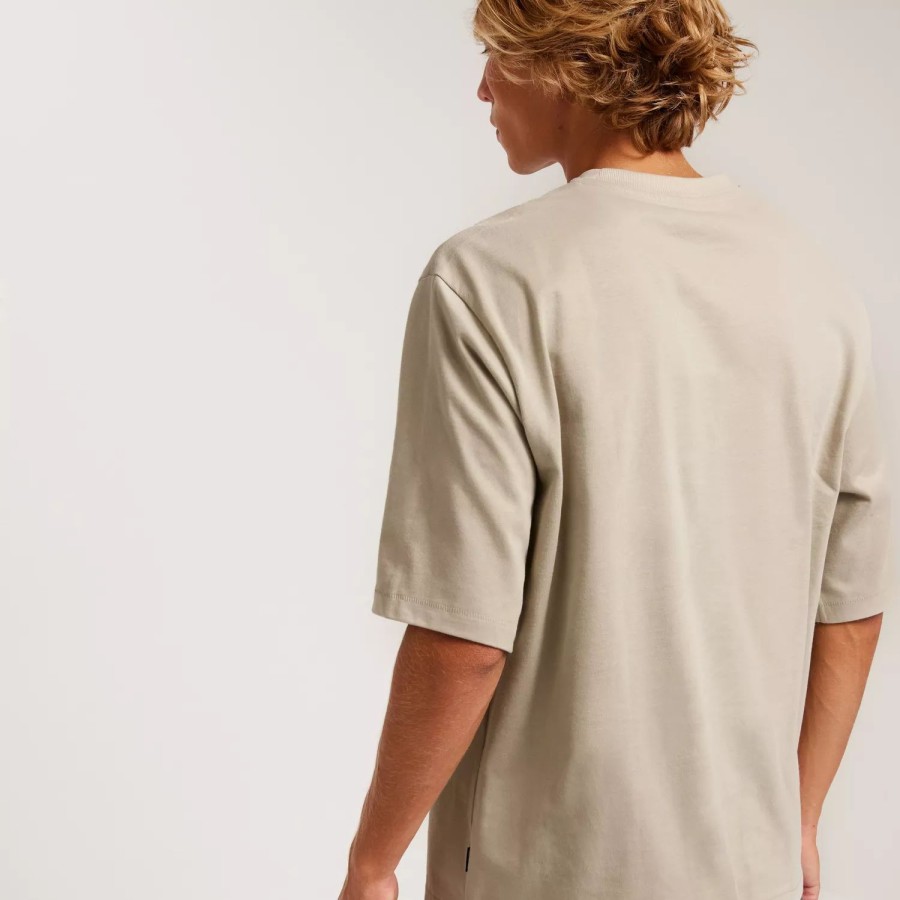 Toj Only & Sons | Onsmillenium Ovz Ss Tee Noos Silver Lining