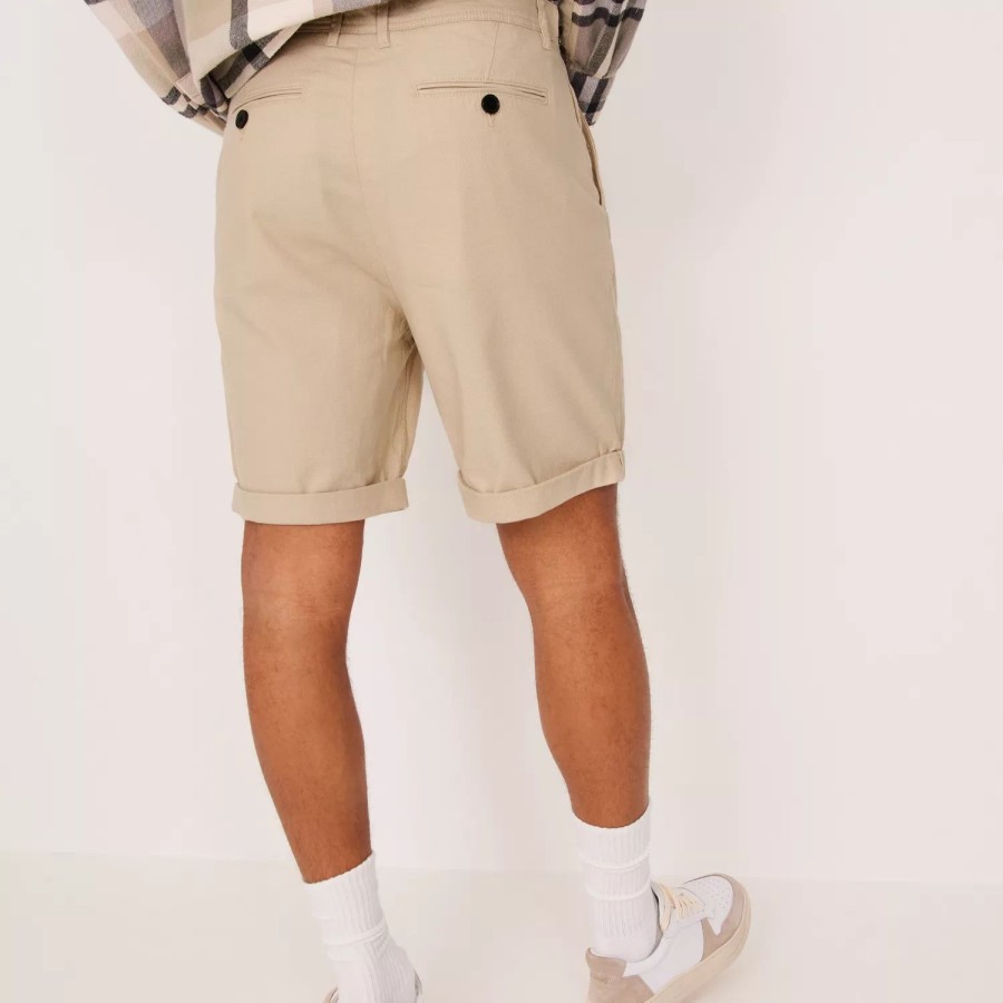 Toj Selected Homme | Slhcomfort-Luton Flex Shorts W Noos Turtledove Mixed W. Plaza Taupe