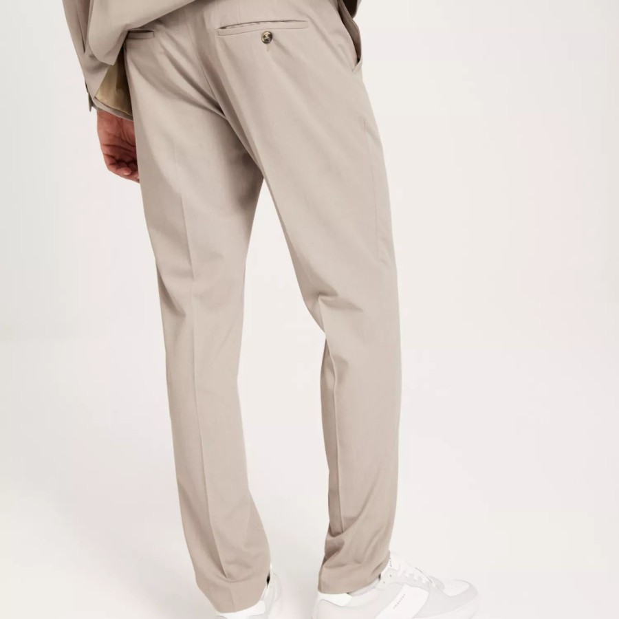 Toj Selected Homme | Slhslim-Liam Trs Flex Noos Plaza Taupe